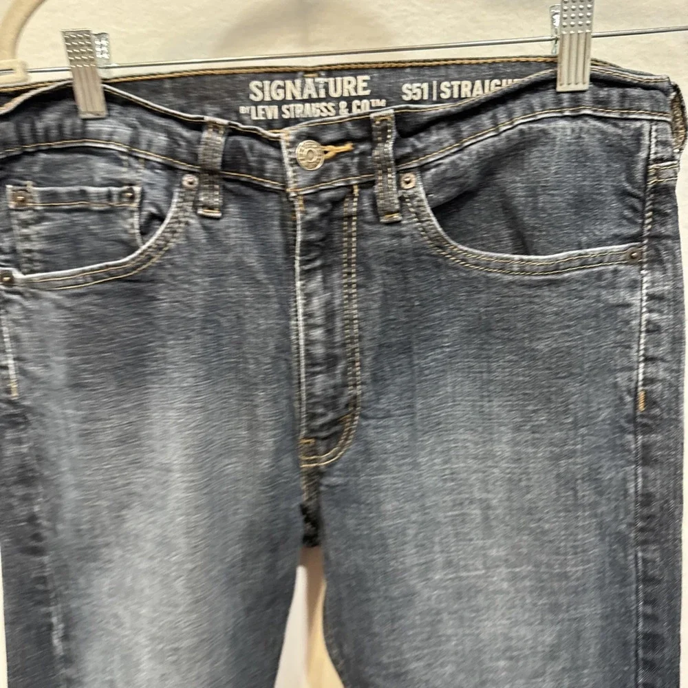 Men's Levi's S40196 Blue Denim Jeans‎ 34x32 Straight S51